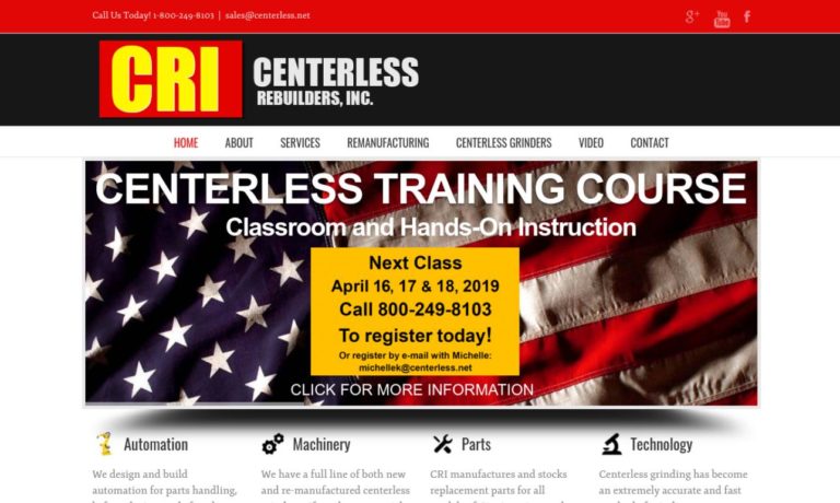 Centerless Rebuilders, Inc.
