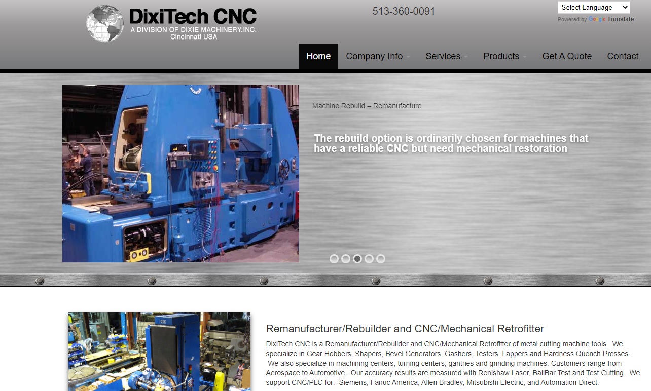 DixiTech CNC/Dixie Machinery, Inc.