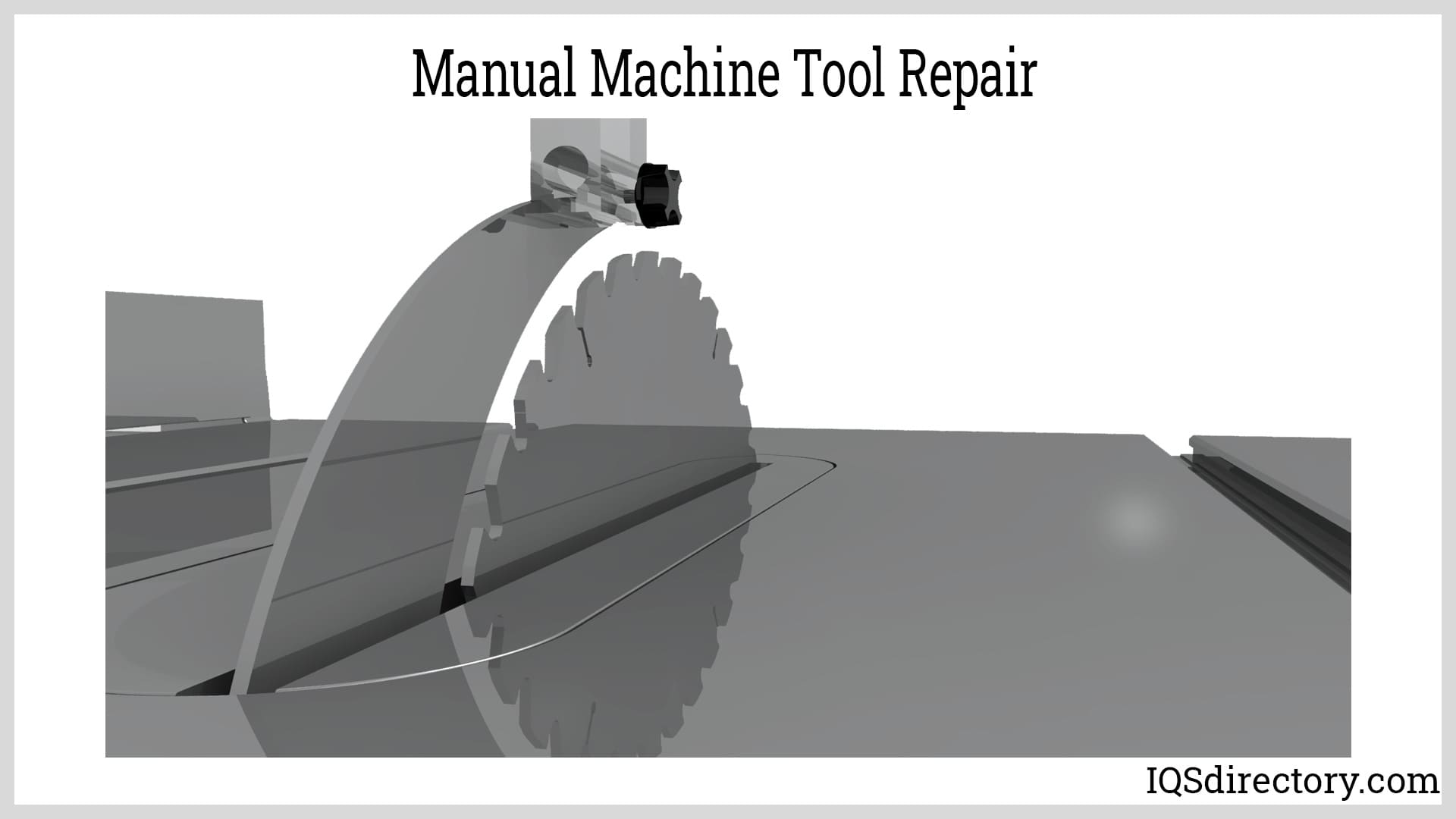 Manual Machine Tool Repair